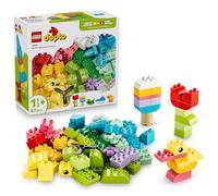 LEGO Duplo Classic Boîte créative colorée 10479 | Jouet pour fille ou garçon dès 1 an, jeu éducatif pour motricité fine, briques, animaux, cadeau d’anniversaire, 80 pièces