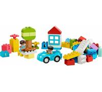 LEGO DUPLO Classic Boîte de briques, set avec boîte de rangement, jouet éducatif pour un enfant à partir de 18 mois (65 éléments), idée cadeau pour un tout-petit, 10913