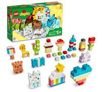LEGO DUPLO Creative Building Time 10978 Colorful Construction Toy for Preschoolers Aged 18 Months and up (120 Pieces)