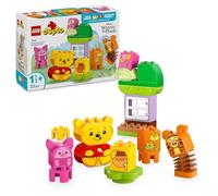 LEGO Duplo | Disney L’Anniversaire de Winnie l’Ourson - Jouet pour Enfants dès 1 an - Motricité Fine - Briques Chiffrées & 3 Figurines d'animaux Dont Tigrou & Porcinet - Cadeau Fille ou Garçon 10457