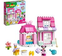 LEGO DUPLO Disney Minnie’s House and Café 10942 Dollhouse Building Toy for Kids with Minnie Mouse and Daisy Duck; New 2021 (91 Pieces)