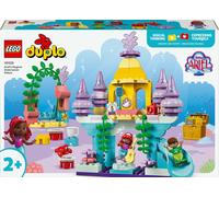 LEGO DUPLO Jeu Le palais sous-marin magique d'Ariel 10435 – 3 figurines et accessoires – dès 2 ans