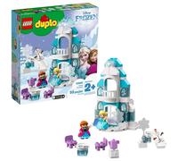 LEGO DUPLO Disney Princess Frozen Ice Castle 10899 Jouet de construction avec briques lumineuses Princesse Elsa et Anna Mini-poup es Plus Olaf Fi