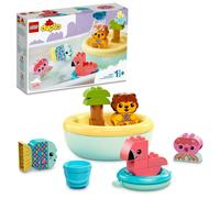 LEGO DUPLO - Jouet de bain : l'île flottante des animaux - 10966