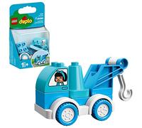 LEGO DUPLO La dépanneuse camion voiture, Jouet, Ensemble de démarrage pour tout-petits de 1,5 ans, 94 pièces, 10918
