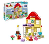 LEGO Duplo La fête d’Anniversaire chez Peppa Pig - Set avec 3 Figurines - Jouet éducatif à Construire et reconstruire, dès 2 Ans - Développe motricité Fine et créativité 10433
