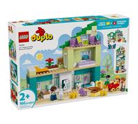 LEGO DUPLO Ma Ville 10470 La Maison Familiale Moderne 3-en-1 - Jouet