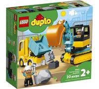 Lego® Duplo® Construction - Le Camion Et La Pelleteuse - 10931
