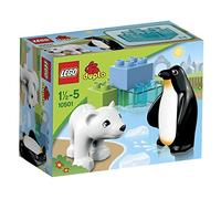 LEGO DUPLO LEGOville - 10501 - Jeu de Construction - Les Animaux Polaires du Zoo