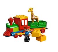 LEGO DUPLO LEGOville - 6144 - Jouet de Premier Âge - Le Train du Zoo