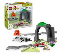 LEGO DUPLO Ma ville 10425 Set d'extension : Les rails et le tunnel du train - Jouet enfant