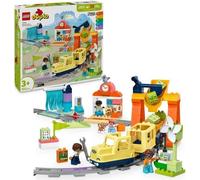 LEGO DUPLO Ma ville 10428 Le grand train communautaire interactif - Jouets d'éveil 3 ans