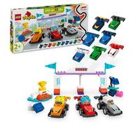 LEGO DUPLO Ma ville 10445 Voitures de course et pilotes d’une écurie de F1 - Jouet 2 ans