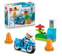 LEGO DUPLO Ma Ville 10471 La Moto de Police Bleue - Jouet dès 2 ans