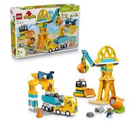 LEGO DUPLO Ma Ville 10476 Le Chantier et les Véhicules de Construction 3-en-1