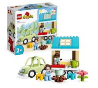 LEGO DUPLO Ma Ville 10986 La Maison Familiale sur Roues - Jouet Éducatif avec Voiture et Briques
