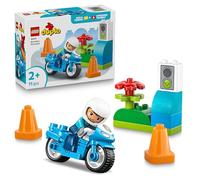 LEGO DUPLO Ma Ville 10471 La Moto de Police Bleue - Jouet dès 2 ans