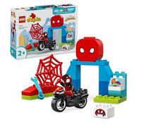 LEGO Duplo Marvel L’Aventure en Moto de Spin - Jouet Éducatif pour Enfants dès 2 Ans - Moto & Figurine - Idée de Cadeau pour Garçon Inspirée de Spidey et Ses Amis Extraordinaires 10424