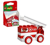 LEGO® Duplo® Mes 1ers Pas - Le Camion de Pompiers, Jouet pour Tout-Petits Fille et Garçon 1½ Ans Et Plus, 6 Pièces de Construction - 10917