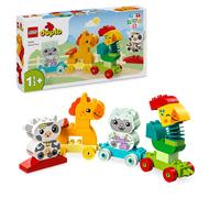 LEGO DUPLO My First Animal Train Toy for Toddlers, Creative Bricks Learning Set