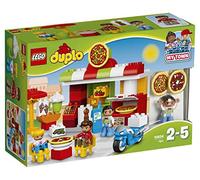 LEGO DUPLO My Town Pizzeria 10834, Preschool, Pre-Kindergarten Large Building Block Toys for Toddlers (57 Pieces)