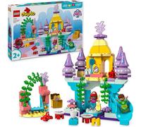 LEGO DUPLO | Palais sous-marin magique d'Arielle de Disney, jouet éducatif sur Arielle la sirène, château sous-marin pour les enfants à partir de 2 ans 10435
