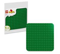 LEGO Duplo Plaque de Construction Verte - Jouet Montessori pour Garçon ou Fille dès 1 an - Support d’Exposition de Briques pour Jouet de Construction 1er Âge - Idée de Cadeau d'anniversaire 10460