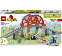 LEGO DUPLO Pont et voies ferrées - Ensemble d'extension de 42 pièces (10426)