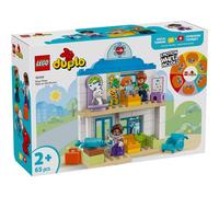 LEGO Duplo Première Visite chez Le Médecin - Jouet Éducatif pour Fille ou Garçon dès 2 Ans - Jeu de Construction Montessori avec 4 Figurines, Accessoires & Roue des Émotions - Idée Cadeau 10449