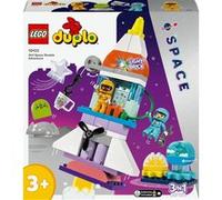 LEGO Duplo L'Aventure en Navette Spatiale 3-en-1, Jouet de Construction de Fusée, Jeu Éducatif et Scientifique pour Enfants Dès 3 Ans, Développement de la Motricité Fine 10422