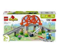 LEGO® DUPLO® Town 10426 Set d'extension : Les rails et le pont du train Multicolore G
