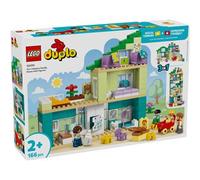 LEGO DUPLO Ma Ville 10470 La Maison Familiale Moderne 3-en-1 - Jouet