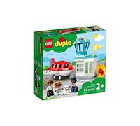 LEGO DUPLO Town Airplane & Airport 10961 Building Toy; Imaginative Playset for Kids; Great, Fun Gift for Toddlers; New 2021 (28 Pieces)