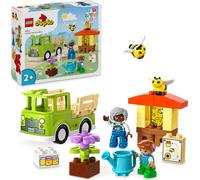 LEGO DUPLO Town Apiculture et ruches, jouet éducatif pour jeunes enfants avec 2 figurines et un camion mobile, set à construire et à transformer, jouet pour jeunes enfants à partir de 2 ans 10419