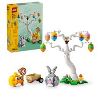 LEGO Easter Bunny and Chick Egg Hunt - Easter Toy w/Rabbit & Bird Animal Figures
