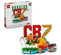 LEGO Editions Cristiano Ronaldo - Best of - Jeu Football - Maquette 3D avec Minifigurine Collector - Décoration de Chambre d'enfant - Cadeau dès 10 Ans pour Garçon, Fille ou Adulte Fan de Sport 43012