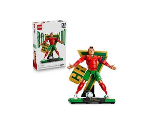 LEGO Editions 43016 Cristiano Ronaldo Légende du Foot Set de Construction 854 Pièces Rouge et Vert