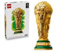 LEGO Editions Trophée Officiel de la Coupe du Monde de la FIFA - Jouet 3D - Maquette DIY avec Minifigurine Collector - Cadeau Football pour Garçon, Fille dès 12 Ans ou Adulte Fan de Sport 43020
