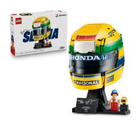 LEGO Editions 43024 Casque d’Ayrton Senna - Maquette Produit F1 - A partir de 14 ans