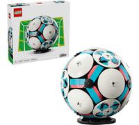 LEGO Editions Le Ballon de Foot - Jouet Football - Maquette de Balle - Décoration 3D avec Stade Miniature Interactif - Cadeau d'anniversaire pour Garçon, Fille dès 10 Ans & Fan de Sport Adulte 43019