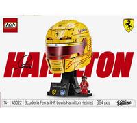 LEGO Editions 43022 Scuderia Ferrari HP Casque de Lewis Hamilton - Maquette de Produit F1