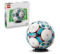 LEGO Editions Le Ballon de Foot - Jouet Football - Maquette de Balle - Décoration 3D avec Stade Miniature Interactif - Cadeau d'anniversaire pour Garçon, Fille dès 10 Ans & Fan de Sport Adulte 43019