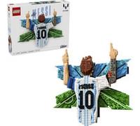LEGO Editions Lionel Messi - La Célébration - Jeu de Construction DIY pour Ado dès 14 ans - Tableau Mural 3D - Décoration Chambre d'Enfant - Cadeau Foot pour Garçon, Fille ou Adulte Fan de Sport 43018