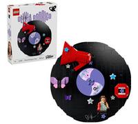 LEGO Editions Le Vinyle d’Olivia Rodrigo - Jeu de Construction - Jouet Vinyle, Minifigurine & Accessoires - Décoration Murale ou de Bureau - Cadeau sur la Musique pour Fille ou Fan Ado 10 Ans 43028