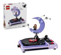 LEGO Editions La Lune de Concert d’Olivia Rodrigo - Maquette de Platine avec Vinyle & Minifigurine - Décoration de Chambre d'enfant - Cadeau sur la Musique pour Fille Ado dès 14 Ans ou Fan 43029
