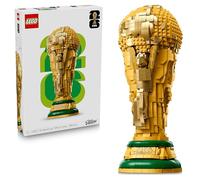 LEGO Editions Trophée Officiel de la Coupe du Monde de la FIFA - Jouet 3D - Maquette DIY avec Minifigurine Collector - Cadeau Football pour Garçon, Fille dès 12 Ans ou Adulte Fan de Sport 43020