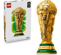 LEGO Editions Trophée Officiel de la Coupe du Monde de la FIFA - Jouet 3D - Maquette DIY avec Minifigurine Collector