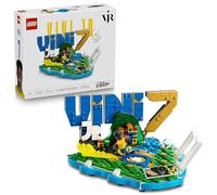LEGO Editions Vinicius Jr. - Best of - Jeu Football - Maquette 3D avec Minifigurine Collector - Décoration de Chambre d'enfant - Cadeau dès 10 Ans pour Garçon, Fille ou Adulte Fan de Sport 43027