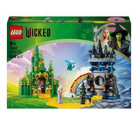 LEGO Jeu de construction Wicked 75689 Emerald City & Château de Kiamo Ko – 860 pièces – Dès 9 ans