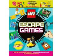Lego : escape games - Simon Hugo - Qilinn Editions - cartonné - Livre-jeu